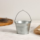 Ведро хозяйственное оцинкованное с ручкой, 500 мл, малое, ГОСТ - Фото 6