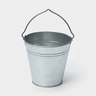 Ведро хозяйственное оцинкованное с ручкой, 1 л, ГОСТ - Фото 3