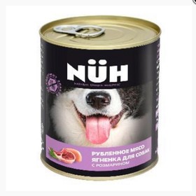 Влажный корм NUH  ягненок беззерновой  для собак средних и крупных пород 340 гр.