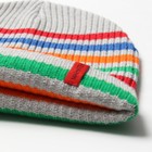 Шапка детская, цвет серо-зеленый, размер 54-56 9908178