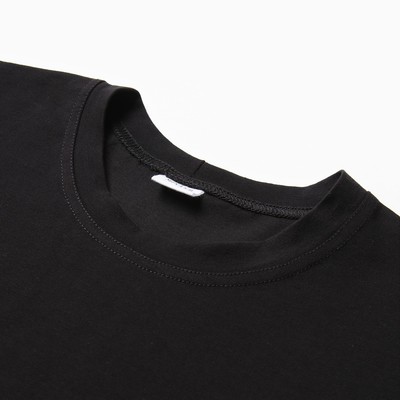 Футболка женская MINAKU: Basic line, чёрная, размер 42