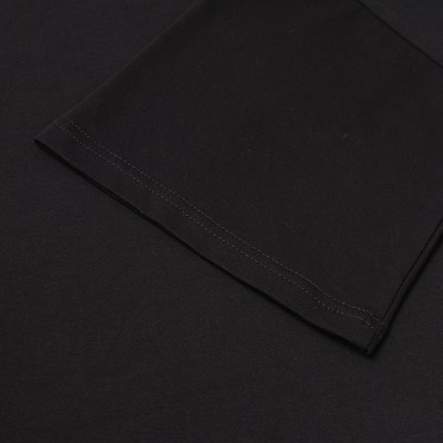 Футболка женская MINAKU: Basic line, чёрная, размер 42