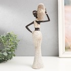 Фигурка полистоун «Африканка с плетёным кувшином», 28×11×5.5 см - Фото 3