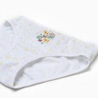 Трусы для девочек, цвет белый/котята, рост 116-122 - фото 24713332