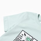 Футболка для мальчика "Динозавры BOOM!! ROO ARR!", цвет светло-голубой, рост 110-116 см 9921471