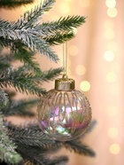 Ёлочные игрушки «Фейерверк», шары новогодние, d=8 см, набор 2 шт., золотистый - фото 54752258 Ёлочные игрушки «Фейерверк», шары новогодние, d=8 см, набор 2 шт., золотистый - фото 54752258