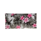 Кошелек женский "Цветочный рай" 2 отдела, отдел на молнии, отдел для визиток, черный - Фото 2