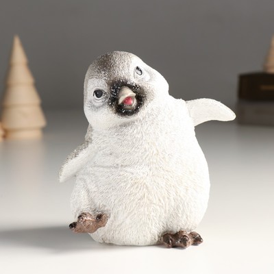 Сувенир полистоун "Малыш пингвинёнок" блёстки 7,5х11х12 см