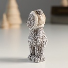 Фигурка полистоун «Мишка в шапке; колпаке, стоит», серый, 4×3×7 см, МИКС - Фото 6