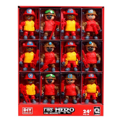 Фигурка - игрушка для мальчика «Пожарный», МИКС