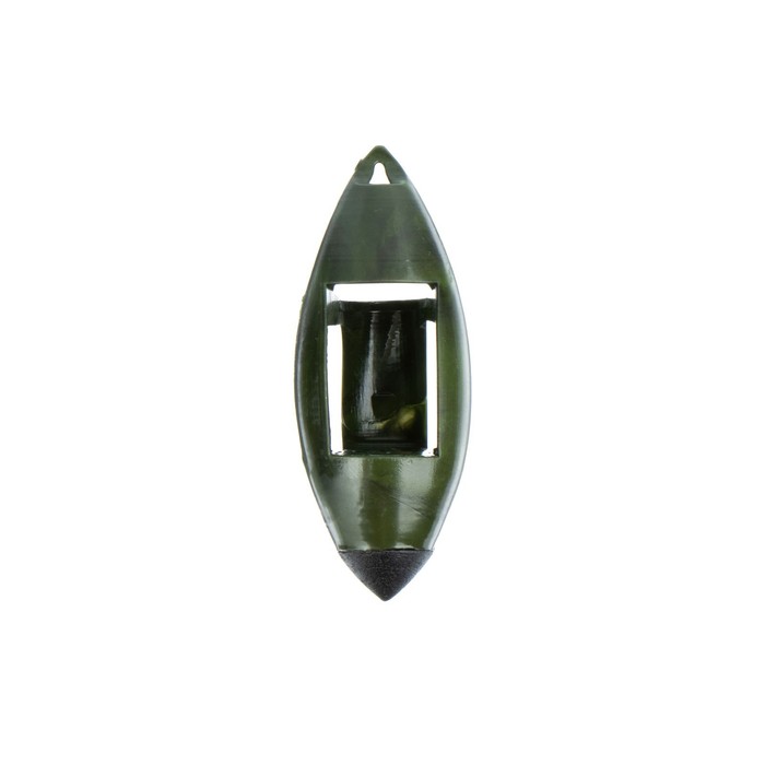 Груз-кормушка пластиковая X-FEEDER PL CAMO BULLET WINDOW M, цвет камо, 50 г, 35 мл - Фото 1