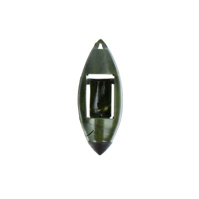 Груз-кормушка пластиковая X-FEEDER PL CAMO BULLET WINDOW M, цвет камо, 60 г, 35 мл