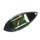 Груз-кормушка пластиковая X-FEEDER PL CAMO BULLET WINDOW M, цвет камо, 90 г, 35 мл - Фото 2