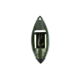 Груз-кормушка пластиковая X-FEEDER PL CAMO BULLET WINDOW S, цвет камо, 30 г, 25 мл