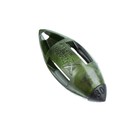 Груз-кормушка пластиковая X-FEEDER PL CAMO BULLET WINDOW S, цвет камо, 30 г, 25 мл - Фото 2