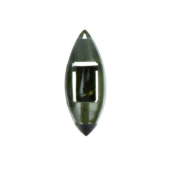 Груз-кормушка пластиковая X-FEEDER PL CAMO BULLET WINDOW S, цвет камо, 50 г, 25 мл - Фото 1