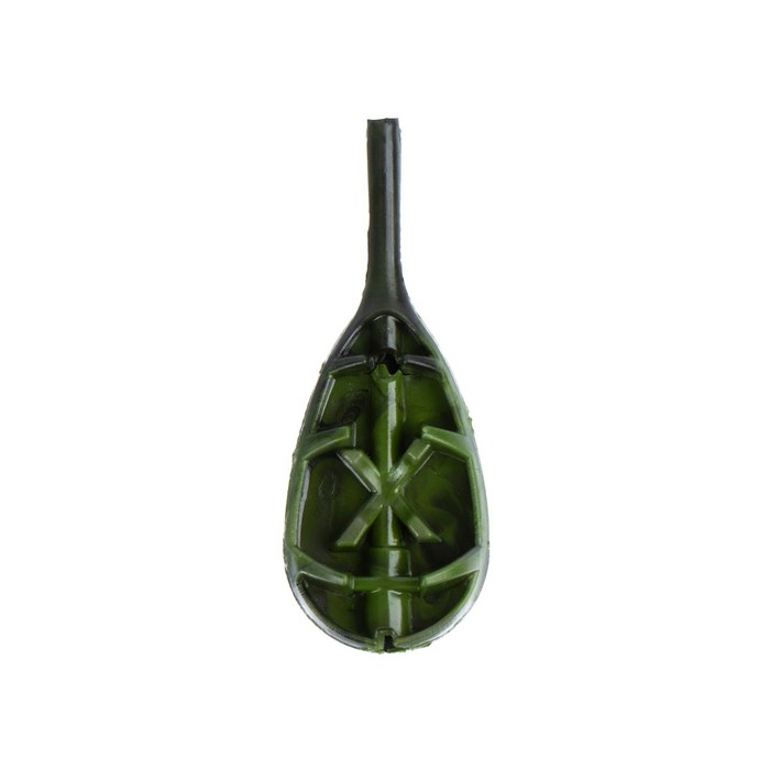 

Груз-кормушка пластиковая X-FEEDER PL CAMO FLAT S, цвет камо, 40 г, 10 мл