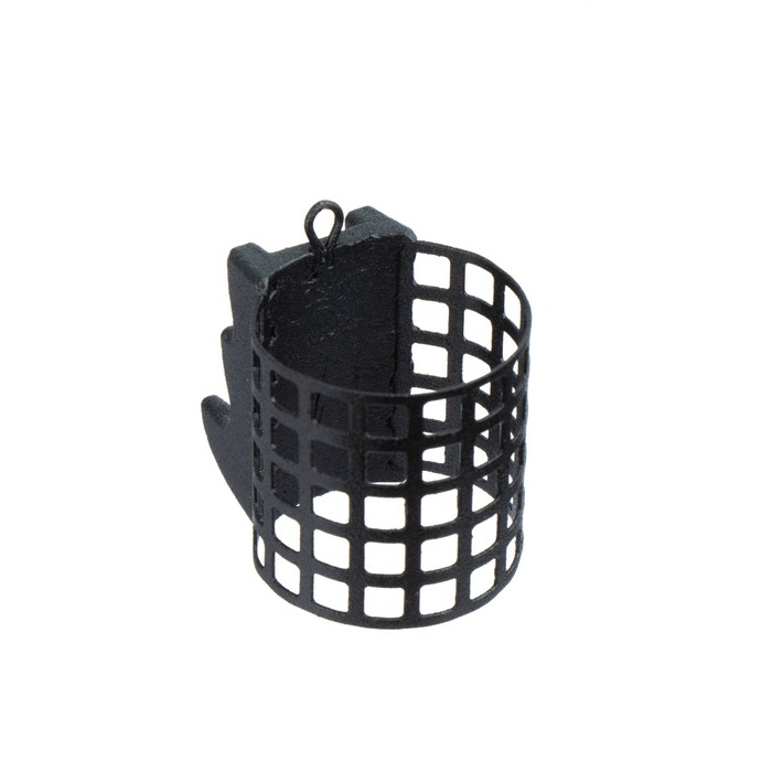 

Груз-кормушка металлическая X-FEEDER ME BATMAN M PERFO, цвет Matt Black, 70 г, 30 мл