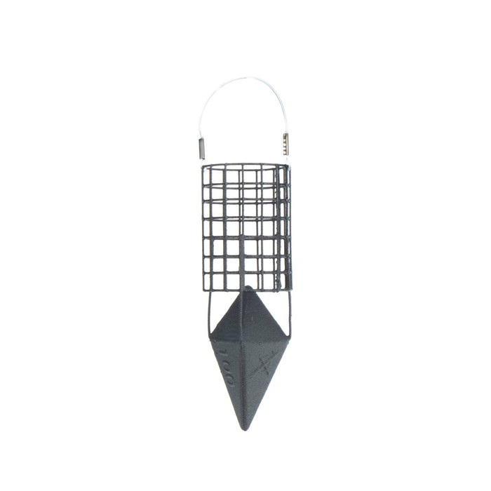 

Груз-кормушка металлическая X-FEEDER ME BULLET 4K M GRID, цвет Matt Black, 100 г, 35 мл