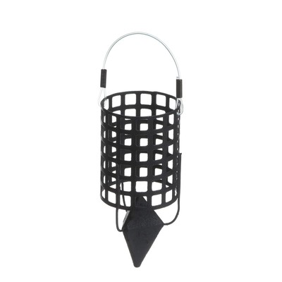 Груз-кормушка металлическая X-FEEDER ME BULLET 4K M PERFO, цвет Matt Black, 40 г, 35 мл