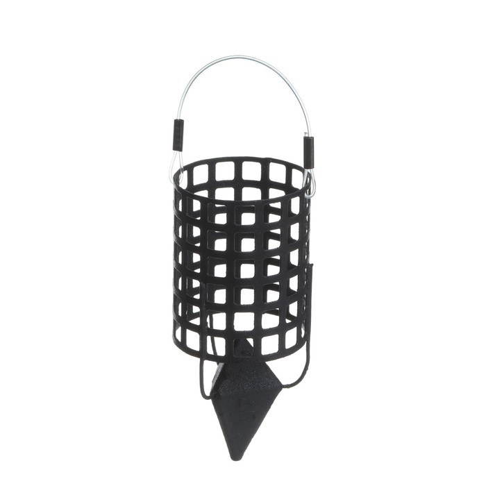 

Груз-кормушка металлическая X-FEEDER ME BULLET 4K M PERFO, цвет Matt Black, 40 г, 35 мл