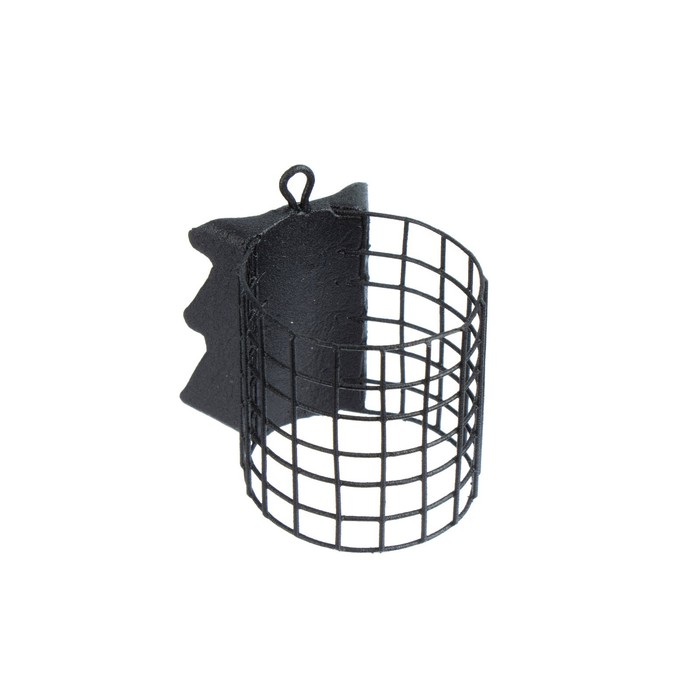 

Груз-кормушка металлическая X-FEEDER ME ALLIGATOR M GRID, цвет Matt Black, 80 г, 35 мл