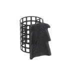 Груз-кормушка металлическая X-FEEDER ME ALLIGATOR M PERFO, цвет Matt Black, 100 г, 40 мл - фото 22730072