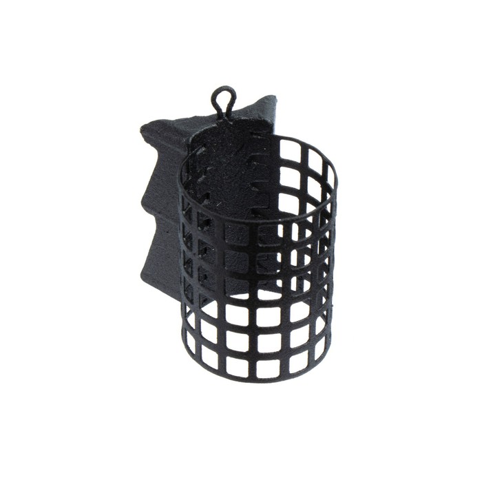 

Груз-кормушка металлическая X-FEEDER ME ALLIGATOR M PERFO, цвет Matt Black, 110 г, 40 мл