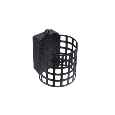 Груз-кормушка металлическая X-FEEDER ME CLASSIC M PERFO, Matt Black, 100 г, 35 мл