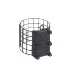 Груз-кормушка металлическая X-FEEDER ME GRUNT M GRID, цвет Matt Black, 50 г, 28 мл - Фото 2