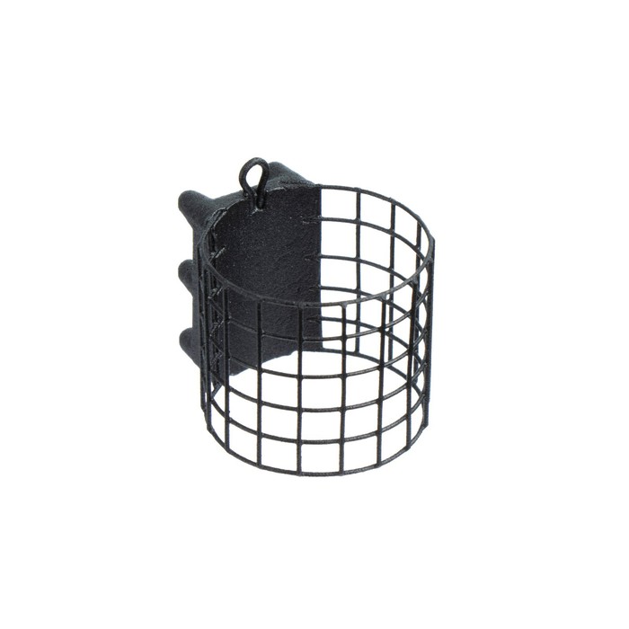 

Груз-кормушка металлическая X-FEEDER ME GRUNT M GRID, цвет Matt Black, 60 г, 28 мл