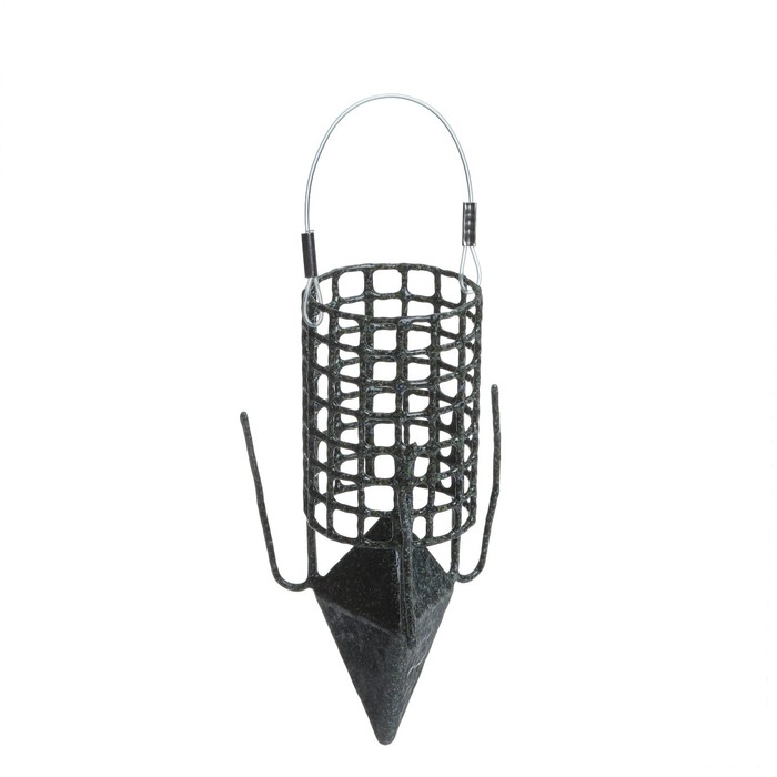 

Груз-кормушка металлическая X-FEEDER ME BULLET KRAKEN M GRID, цвет Army Camo, 80 г, 35 мл