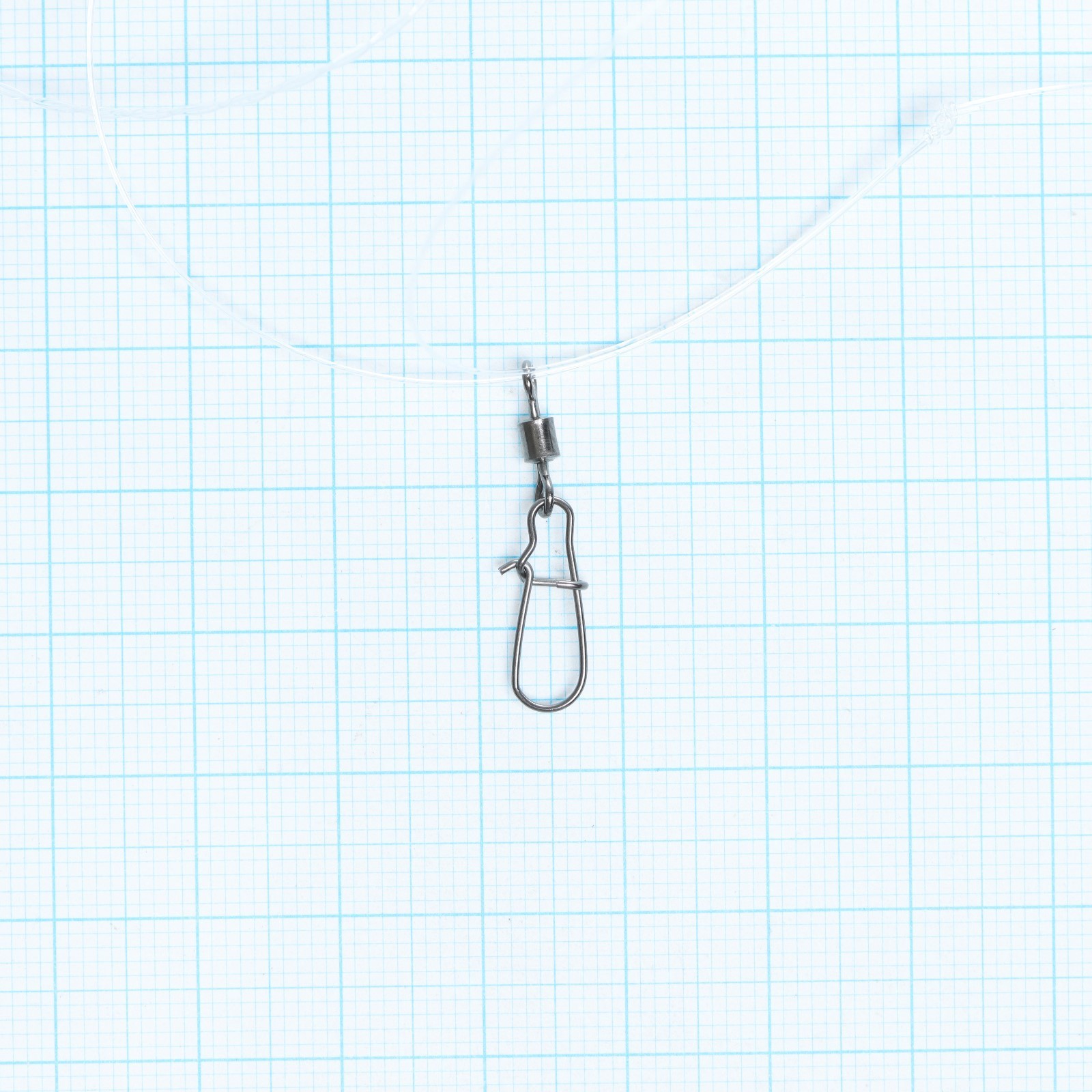 Оснастка фидерная X-Feeder Несимметричная петля, 0,40 мм, карабин № 6, крючок №