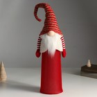 Кукла интерьерная свет "Дед Мороз красный в белом жилете" 18х12х65 см - Фото 2