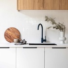 Ручка торцевая CAPPIO RT002BL, L=300 мм, м/о 224 мм, цвет черный 9561367 - фото 10912587