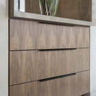 Ручка торцевая CAPPIO RT002BL, L=300 мм, м/о 224 мм, цвет черный - Фото 3