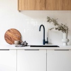 Ручка торцевая CAPPIO, L=300 мм, м/о 224 мм, цвет серый - фото 805931012