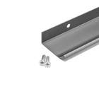 Ручка торцевая CAPPIO, L=300 мм, м/о 224 мм, цвет серый - фото 806085903