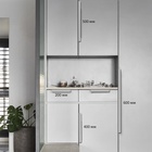 Ручка торцевая CAPPIO RP100SC, L=200 мм, цвет матовый хром - фото 805931032