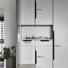 Ручка торцевая CAPPIO RP100BL, L=400 мм, цвет черный - фото 805931060