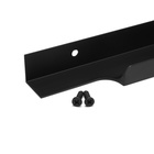 Ручка торцевая CAPPIO RP100BL, L=400 мм, цвет черный - фото 806085923