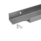 Ручка торцевая CAPPIO RP100GR, L=200 мм, цвет серый - фото 806085937