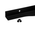 Ручка торцевая CAPPIO RP100BL, L=300 мм, цвет черный - фото 806085947