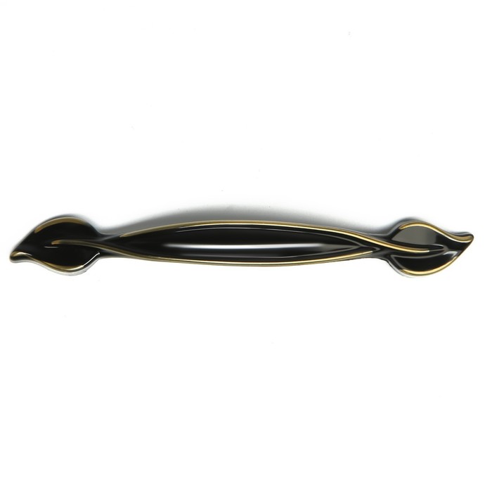 Ручка скоба CAPPIO RSC290, м/о 128, цвет черно-золотой