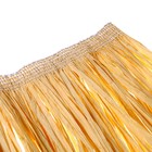 Гавайская юбка, 40 см, бежевая - Фото 3