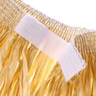 Гавайская юбка, 40 см, бежевая - Фото 4