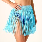 Гавайская юбка, 40 см, цвет голубой - фото 18916087