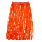 Гавайская юбка, 60 см, цвет оранжевый - фото 7285809