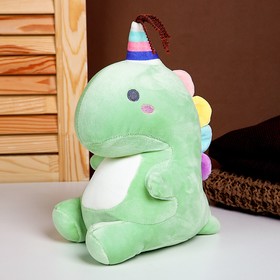 Мягкая игрушка «Единорог», 25 см, цвет зеленый