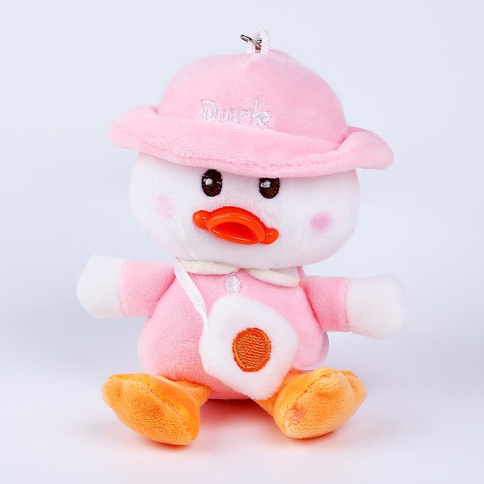Мягкая игрушка «Утка с сумочкой», 12 см, цвета МИКС 9672534